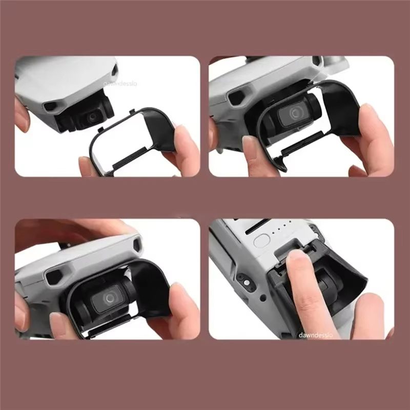 Drone Gimbal For Gopro - Cache-objectif Y44A pour DJI Mini/Mini 2/Mini