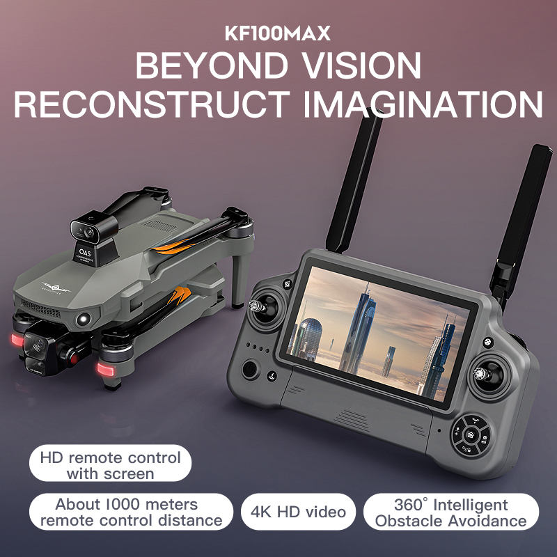 KF100 MAX GPS Drone 4K caméra  - Drone Gimbal Brushless avis et prix